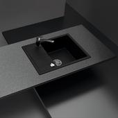 Pomivalno korito SCHOCK Ronda D-100L nero